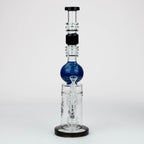 15" H2O Gold fumed sphere Glass water bong [H2O-23]