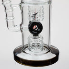 15" H2O Gold fumed sphere Glass water bong [H2O-23]