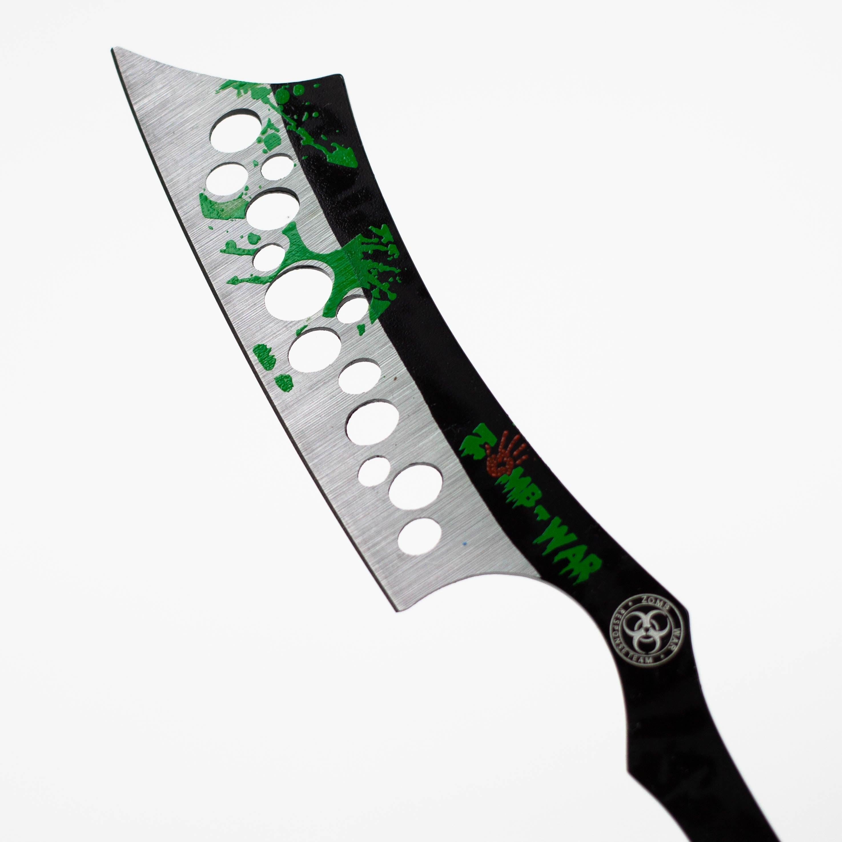 Set of 3  Zombie-War Throwing Knives with Sheath [8188] Secondary image