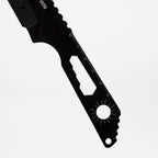 8" Three Piece  Hunt Down Black Throwing Knife Set With Fish Hook  [9569]