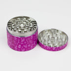 Flower Stampede 4-Layer Pink Grinder