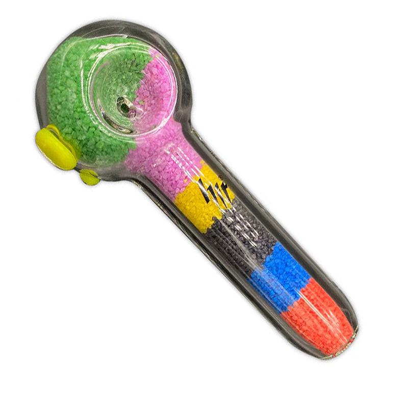 HIT | 5" Sand-filled Rainbow glass pipe Secondary image