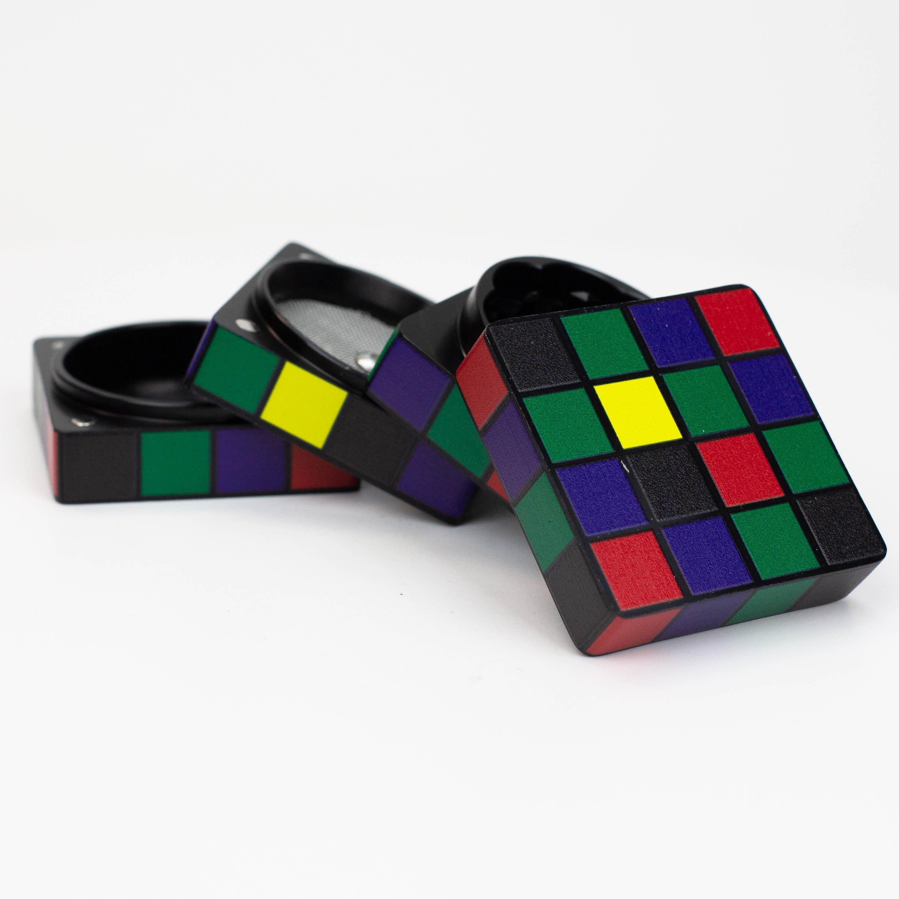 Infyniti Aluminium 50 x50 mm cube 4 parts Grinder ( GR1025 ) Secondary image