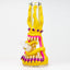 12.5"  Resin 3D artwork 7mm glass beaker water bong [TS102]