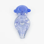 4.5" American color donut soft glass hand pipe [AM02]