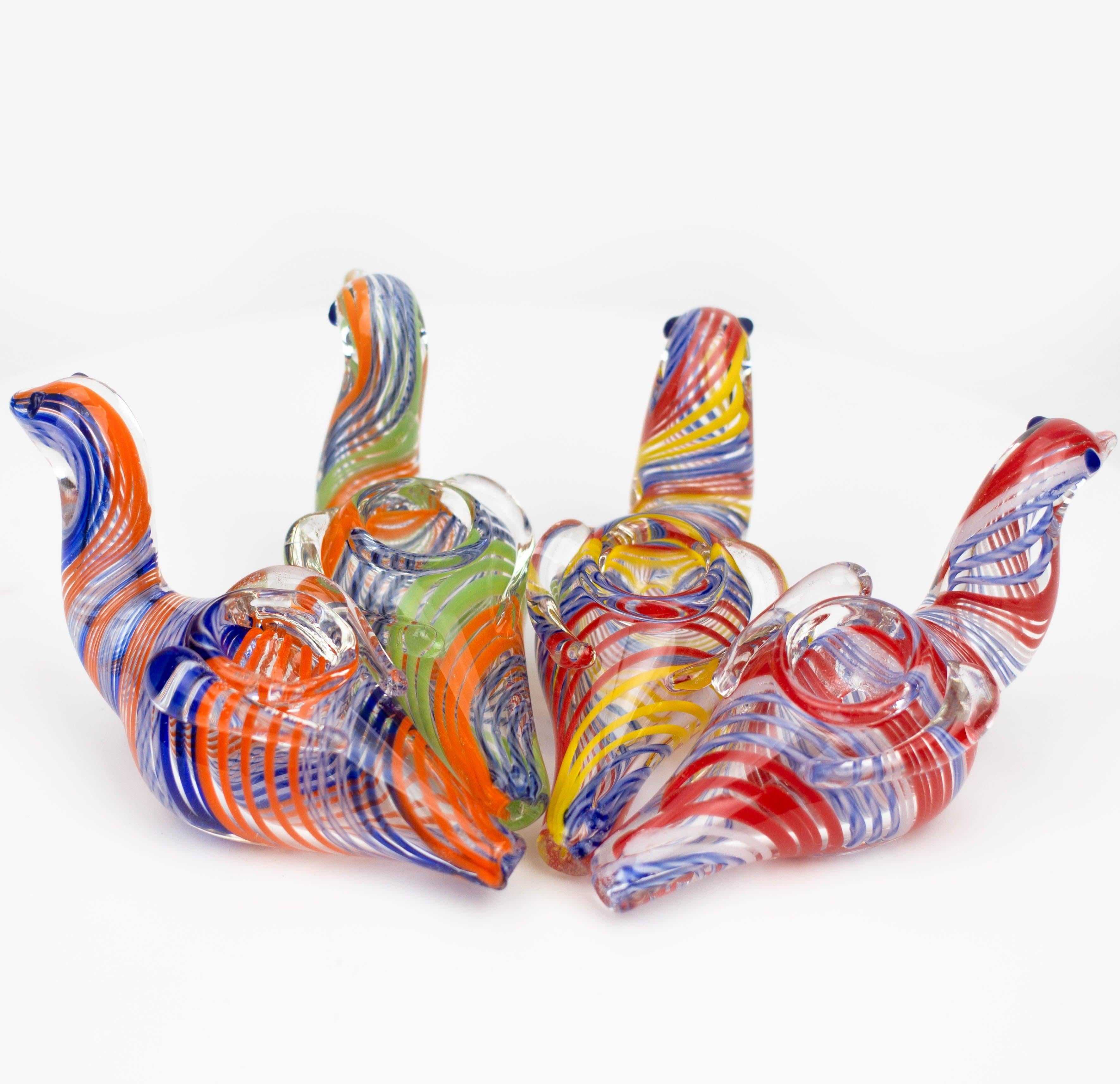 5" Duck glass hand pipe Secondary image