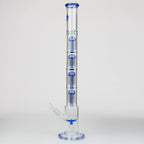 26" Xtreme Quad-percolator 7 mm glass Bong [XTR411]