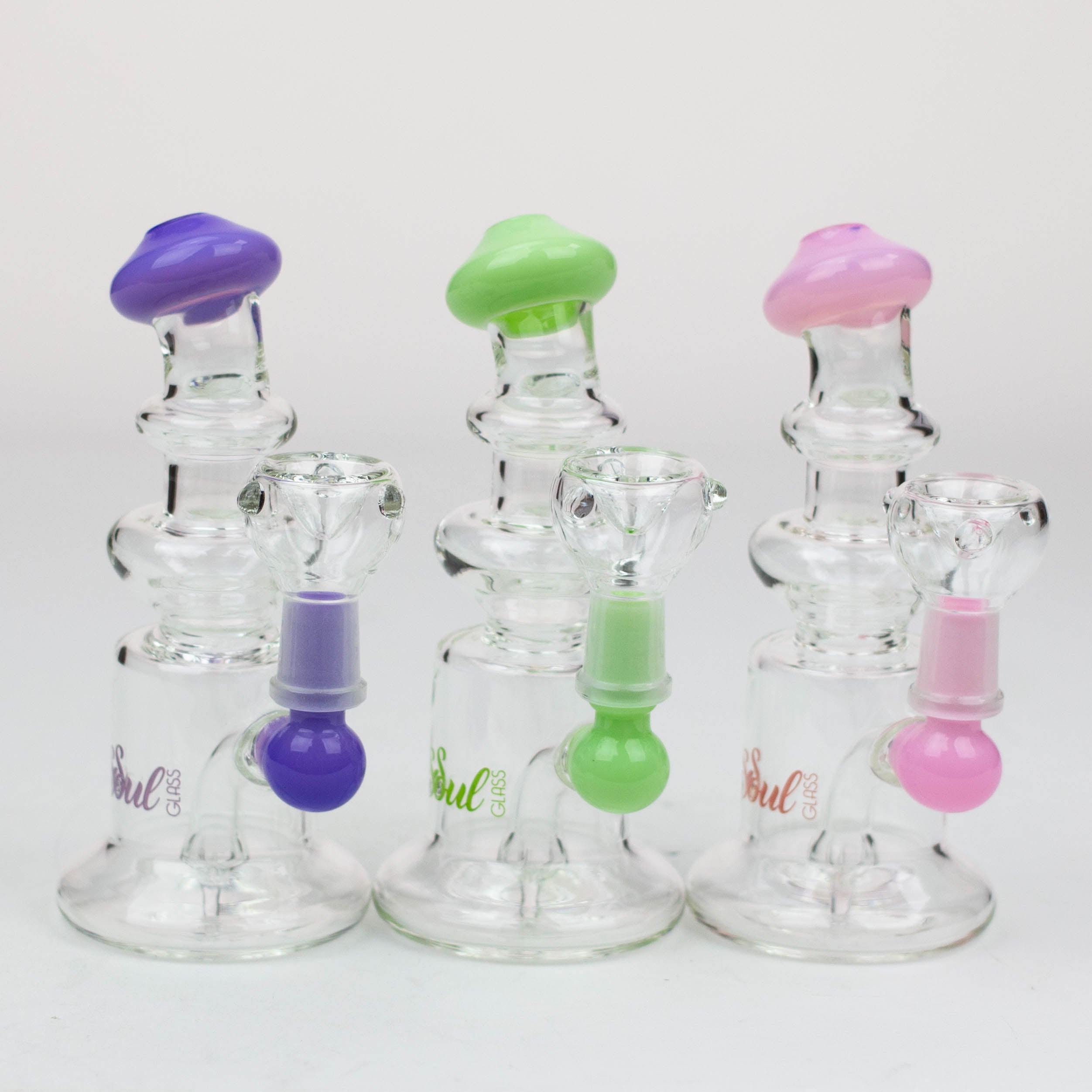6" SOUL Glass mini bong [S2074] Main image