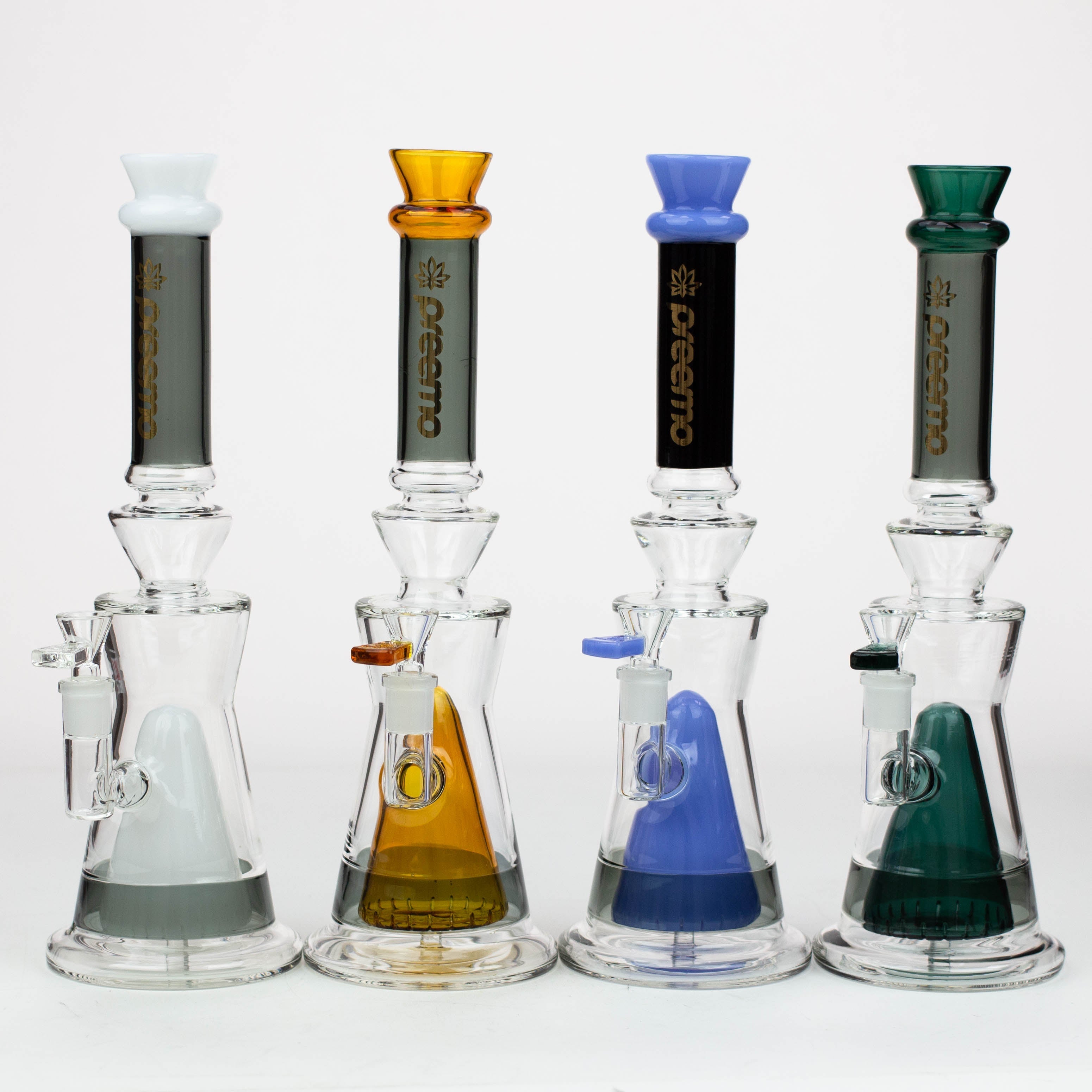 preemo - 13.5 inch Solid Cone Perc Bong [P080] Main image