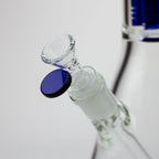 Blueberry-15 inch Double Tree Perc Beaker [S387]