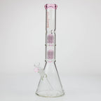 Blueberry-15 inch Double Tree Perc Beaker [S387]