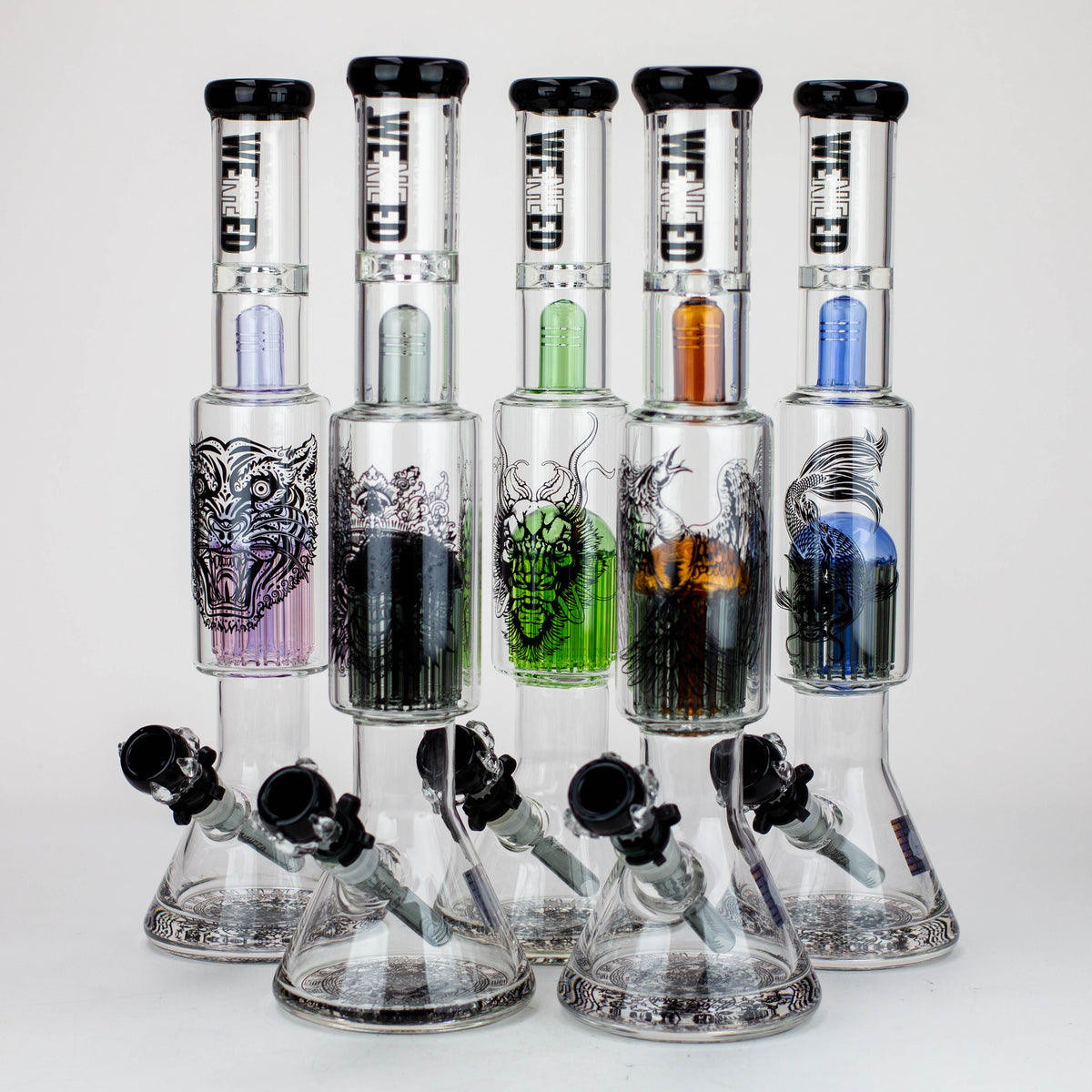 WENEED®-18" Beasts of East Tree Percolator Beaker bong Main image