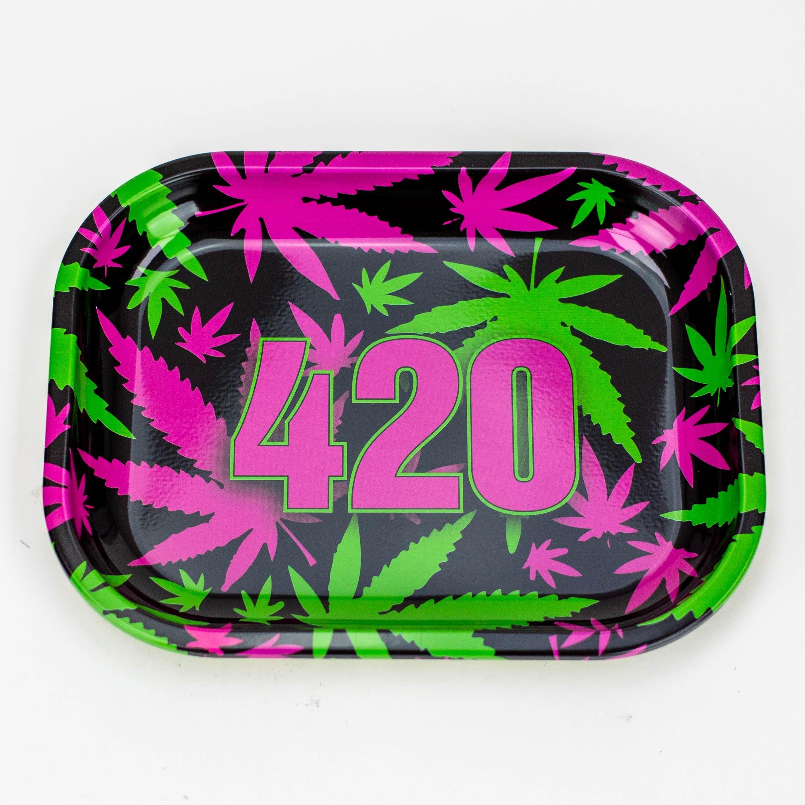 Novelty Metal Rolling Tray-Small