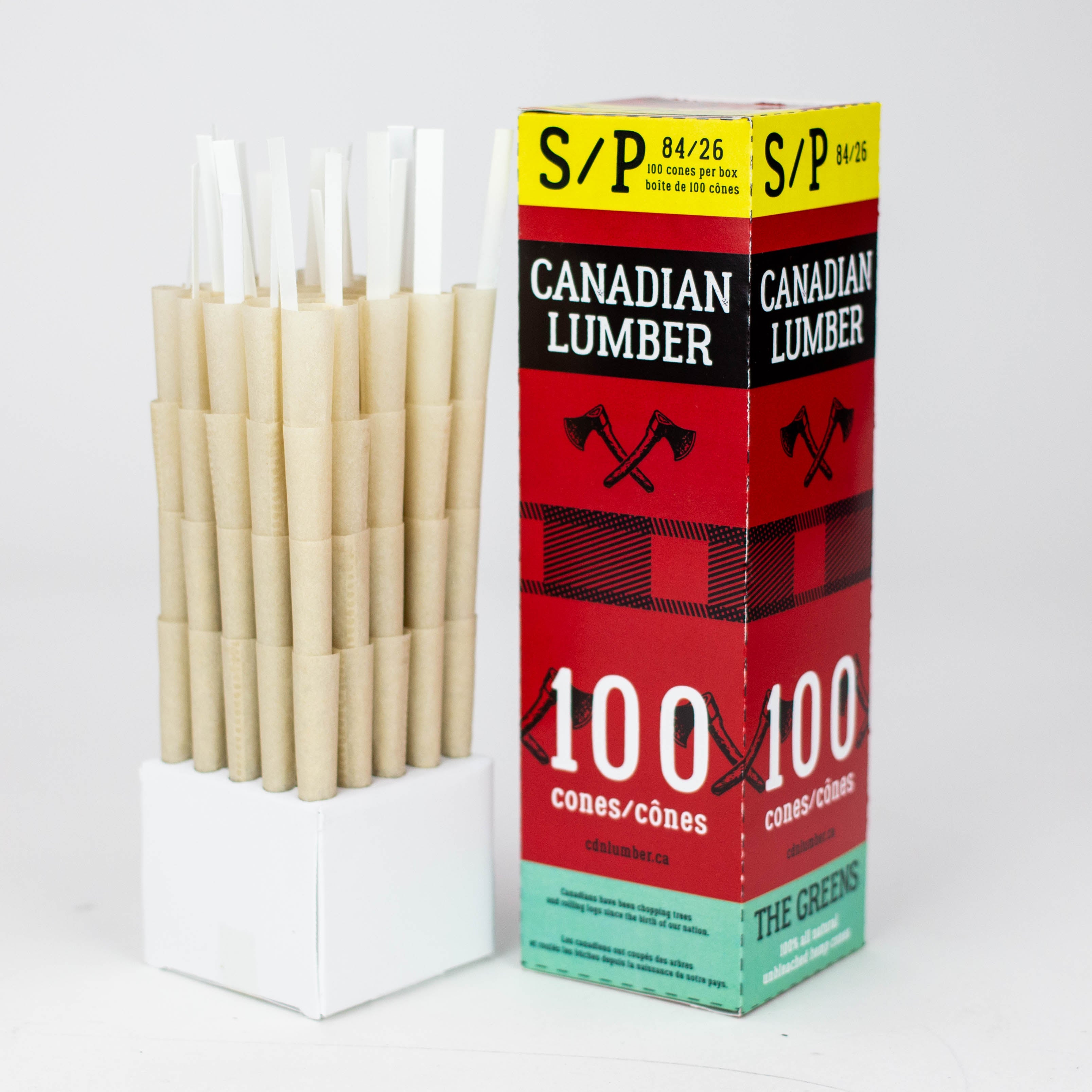 CANADIAN LUMBER PRE- ROLLED CONE MINI TOWERS OF 100 CONES Secondary image