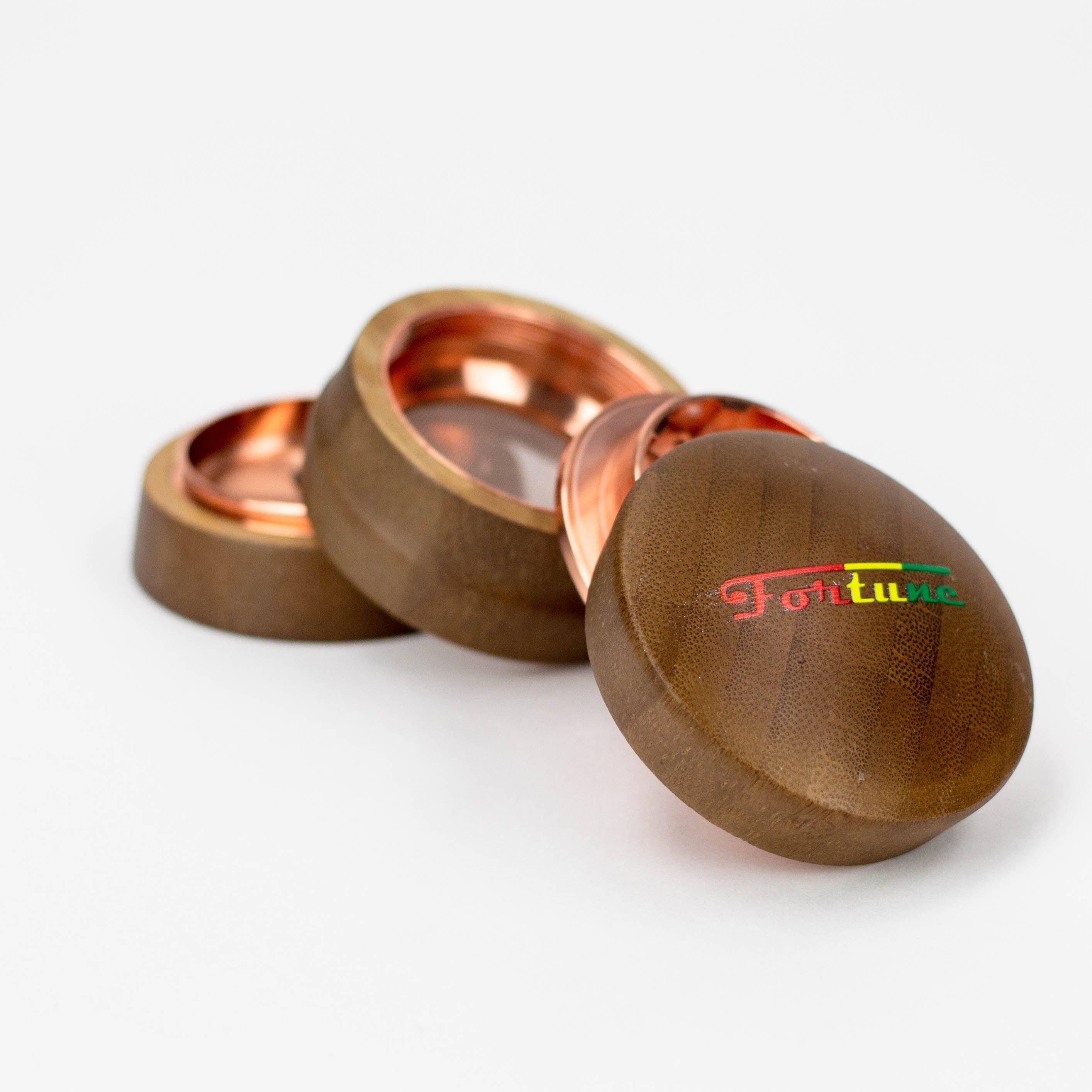 4 parts Bamboo cover grinder Box of 6