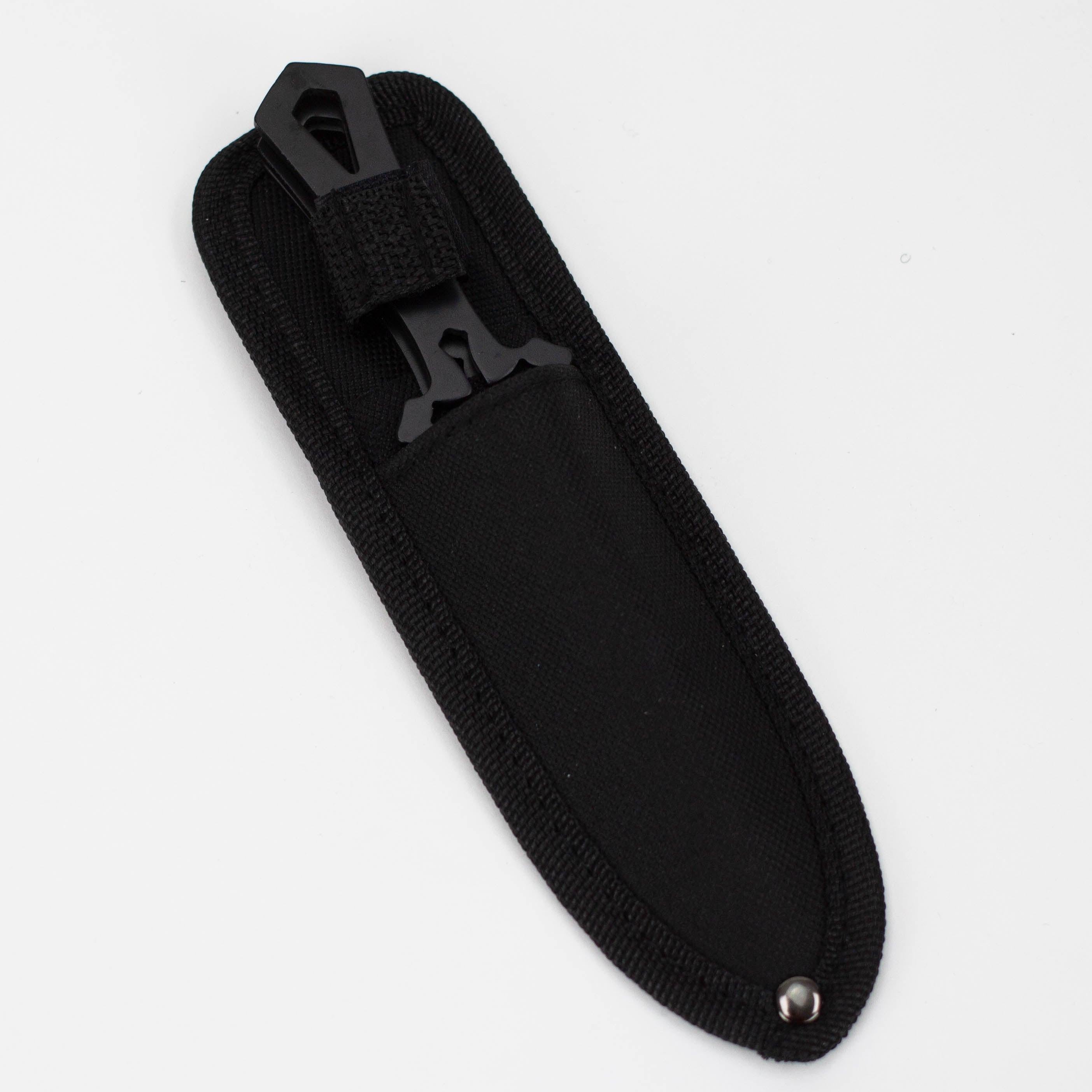 6.5″ Throwing Knife with Sheath 3PC SET [T00502BK] Secondary image
