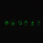 7.5" Glow in the dark Juicy box Rigs SP2074 - Clown