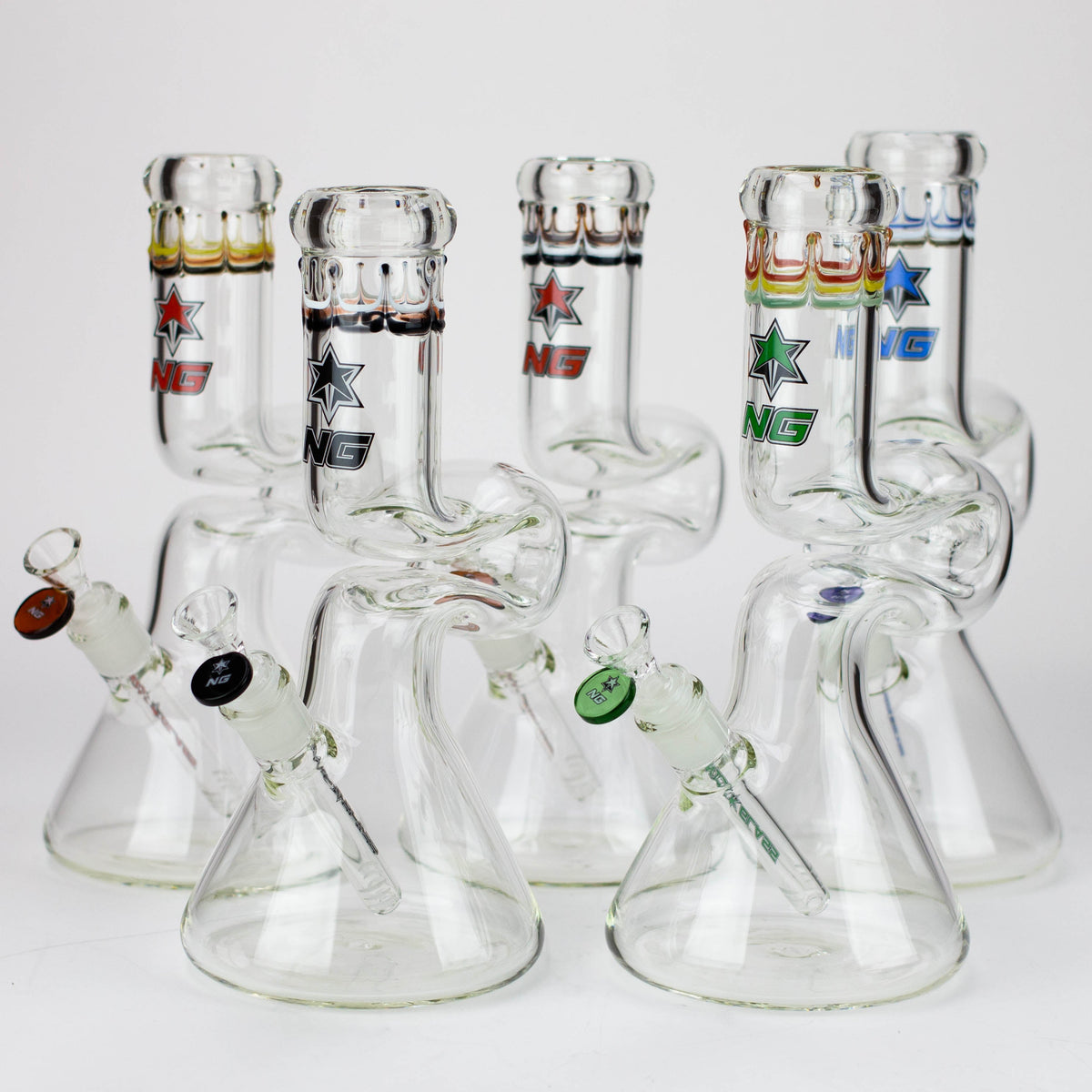 NG-12 inch Zig-zag Beaker [G1105] Main image