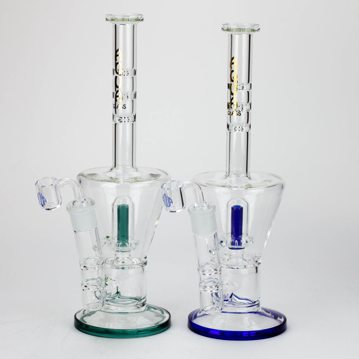 13" AQUA Glass 2-in-1 Sowerhead percolator glass bong [AQUA125] Main image