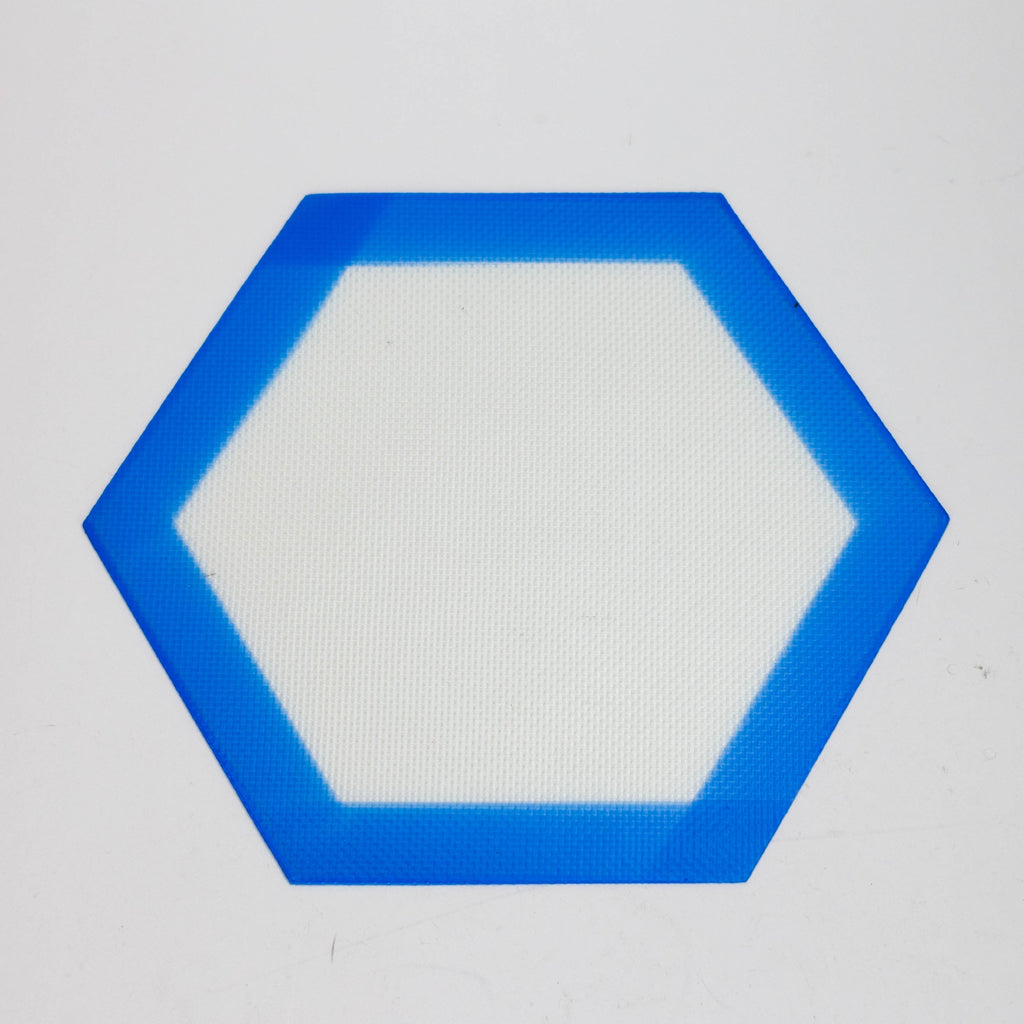 Non-Stick Silicone Dab Mats -Hexagon