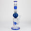 H2O | 15" Gold fumed sphere Glass water bong [H2O-5017]