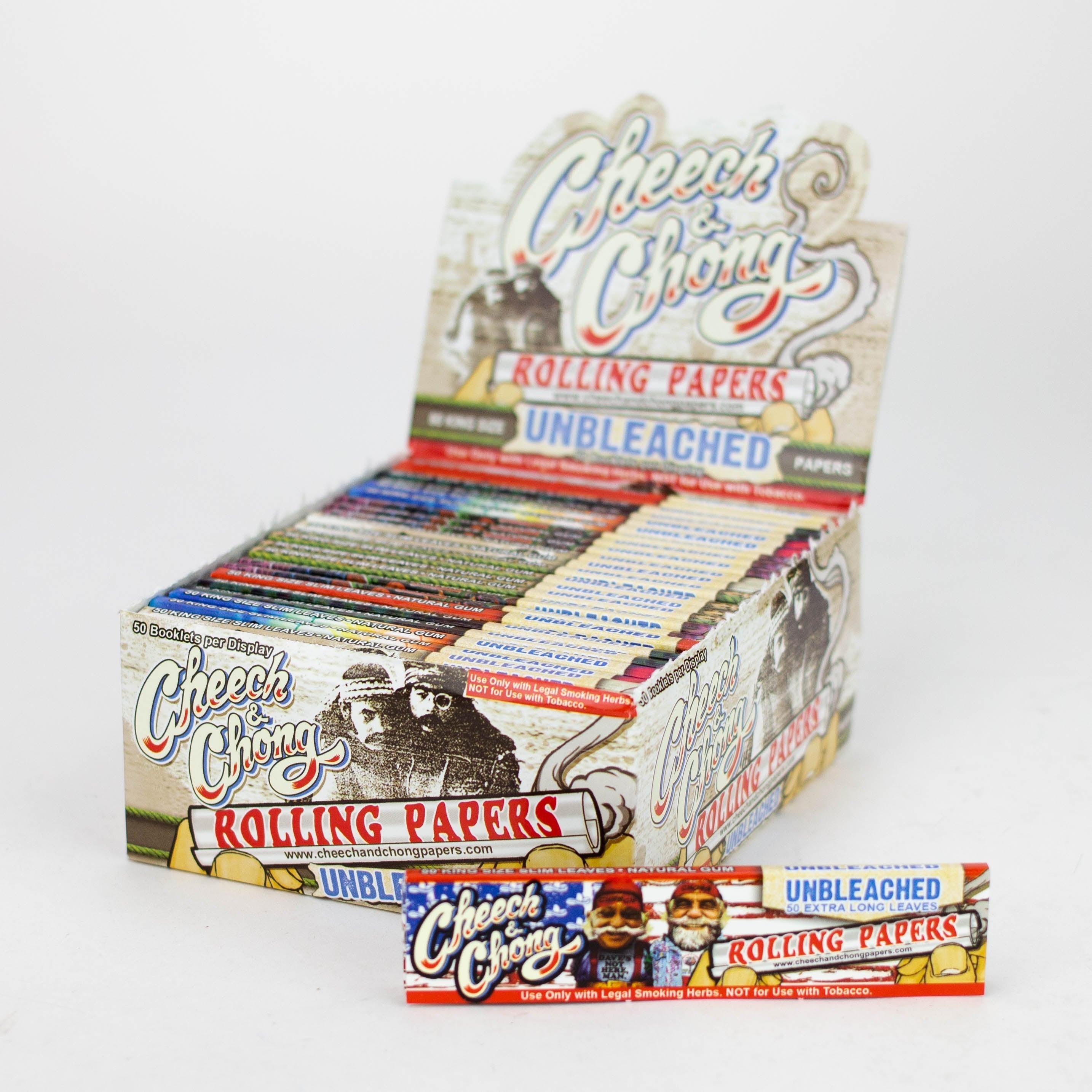 Cheech and Chong Unbleached Papers - King Main image