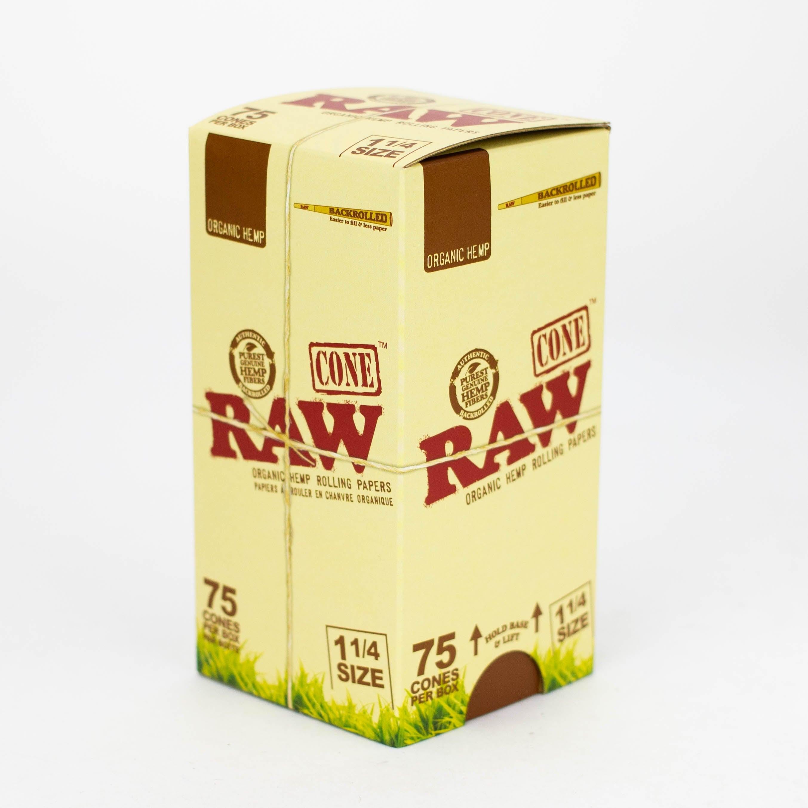 Raw Organic cone 75 - 1 1/4 Size Main image