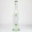 H2O | 21" Percolator glass water bong [H2O-5018]