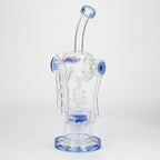 H2O | 14" glass water bong [H2O-5022]