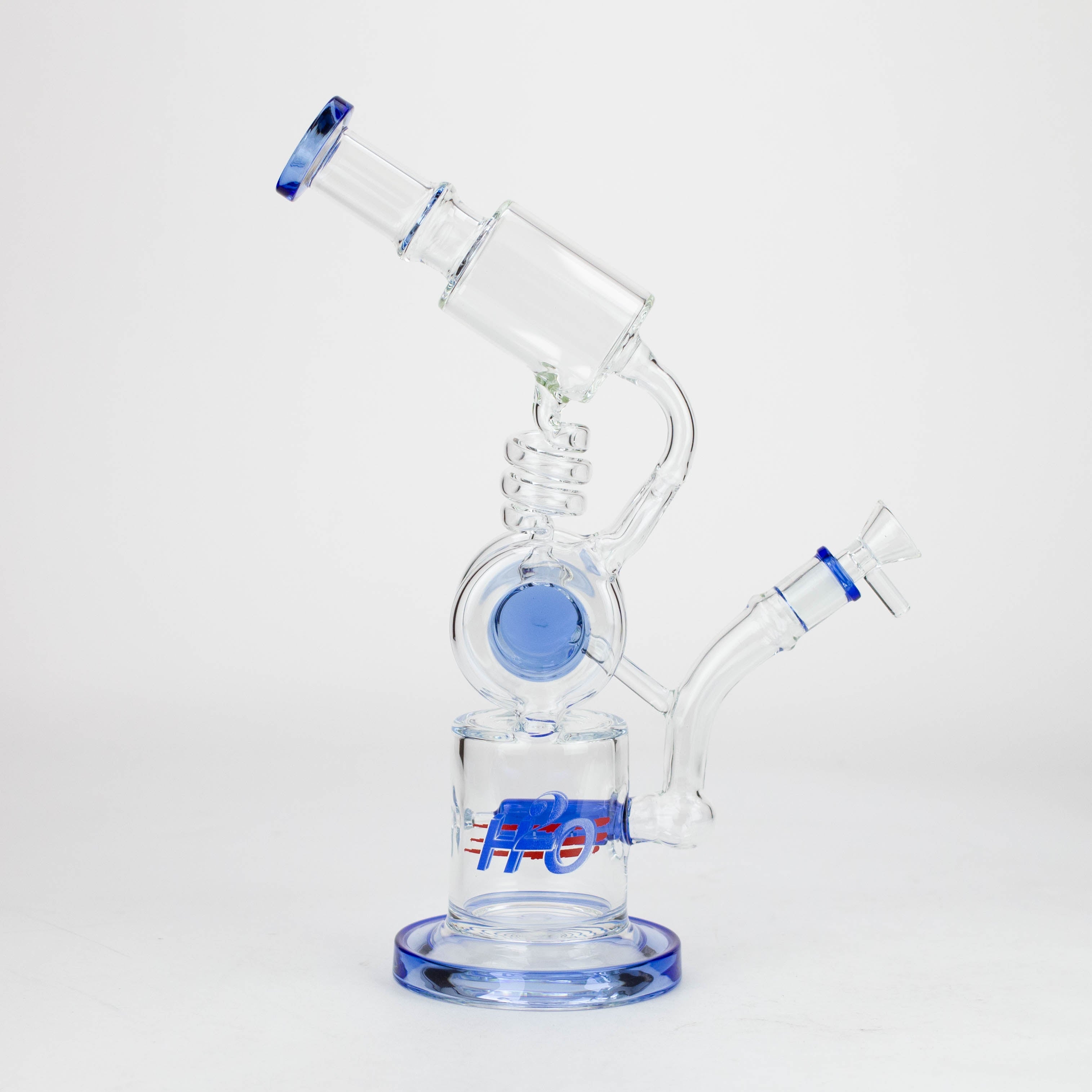 H2O | 10" glass water bong [H2O-5023] Secondary image