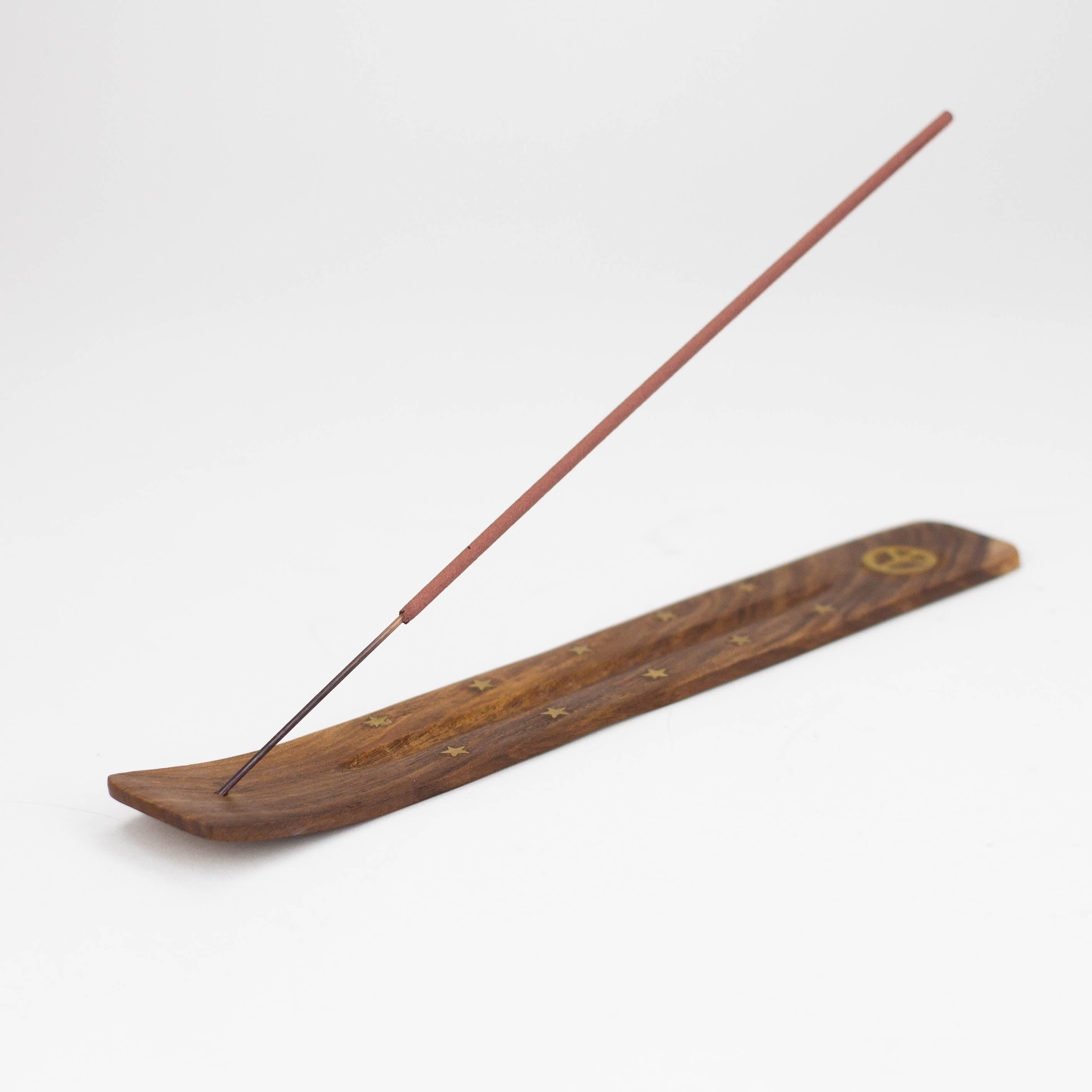 Wooden incense holder - 1 ea Main image