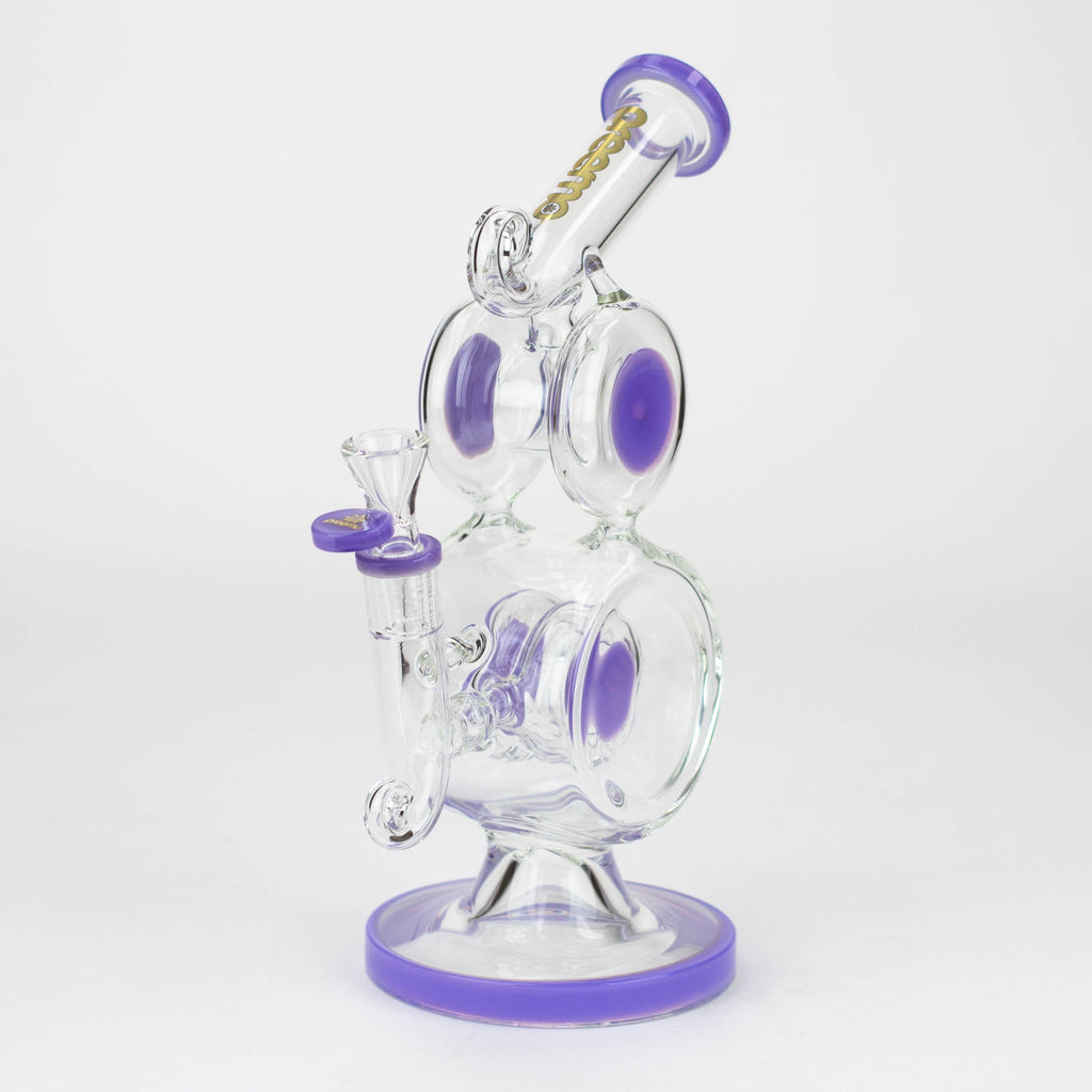 preemo - 10 inch Double Drum Bubbler [P085]