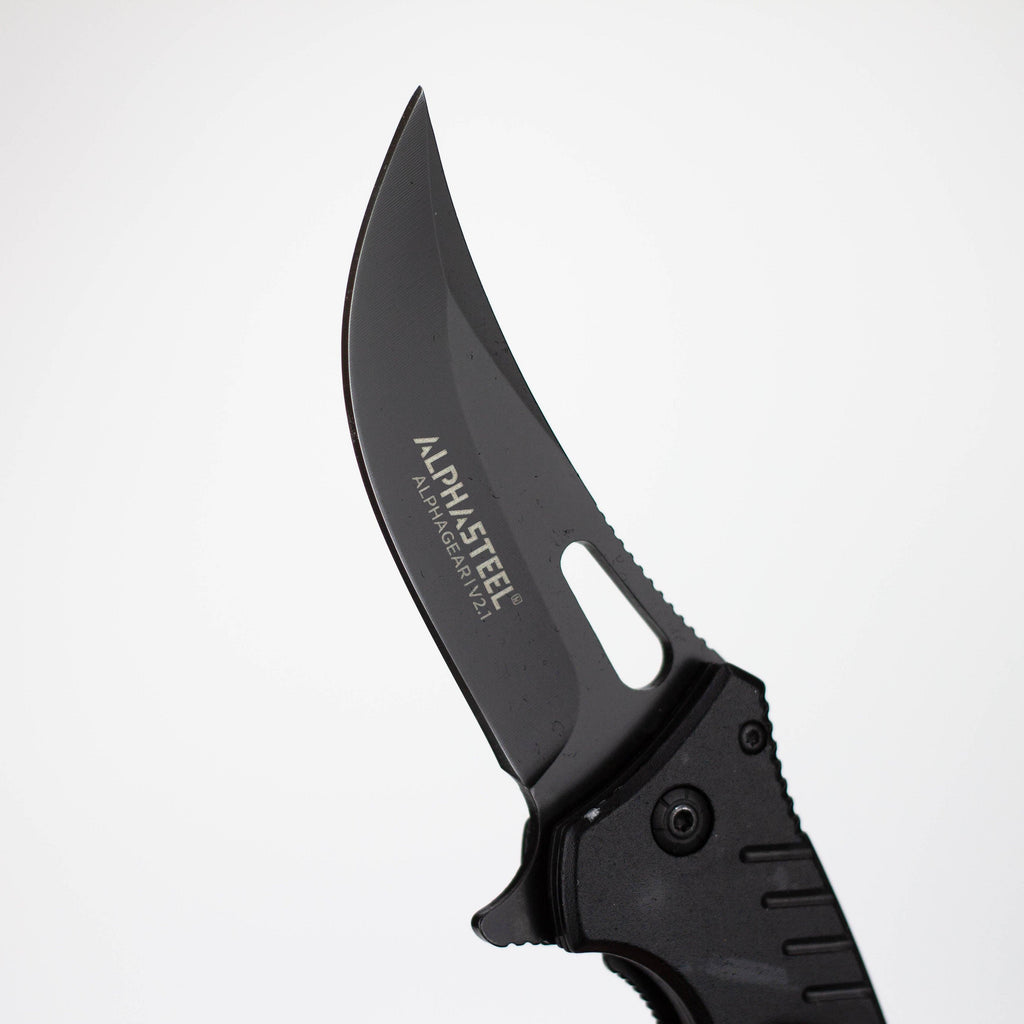 ALPHASTEEL | 8.5" Folding pocket knife [FA25]
