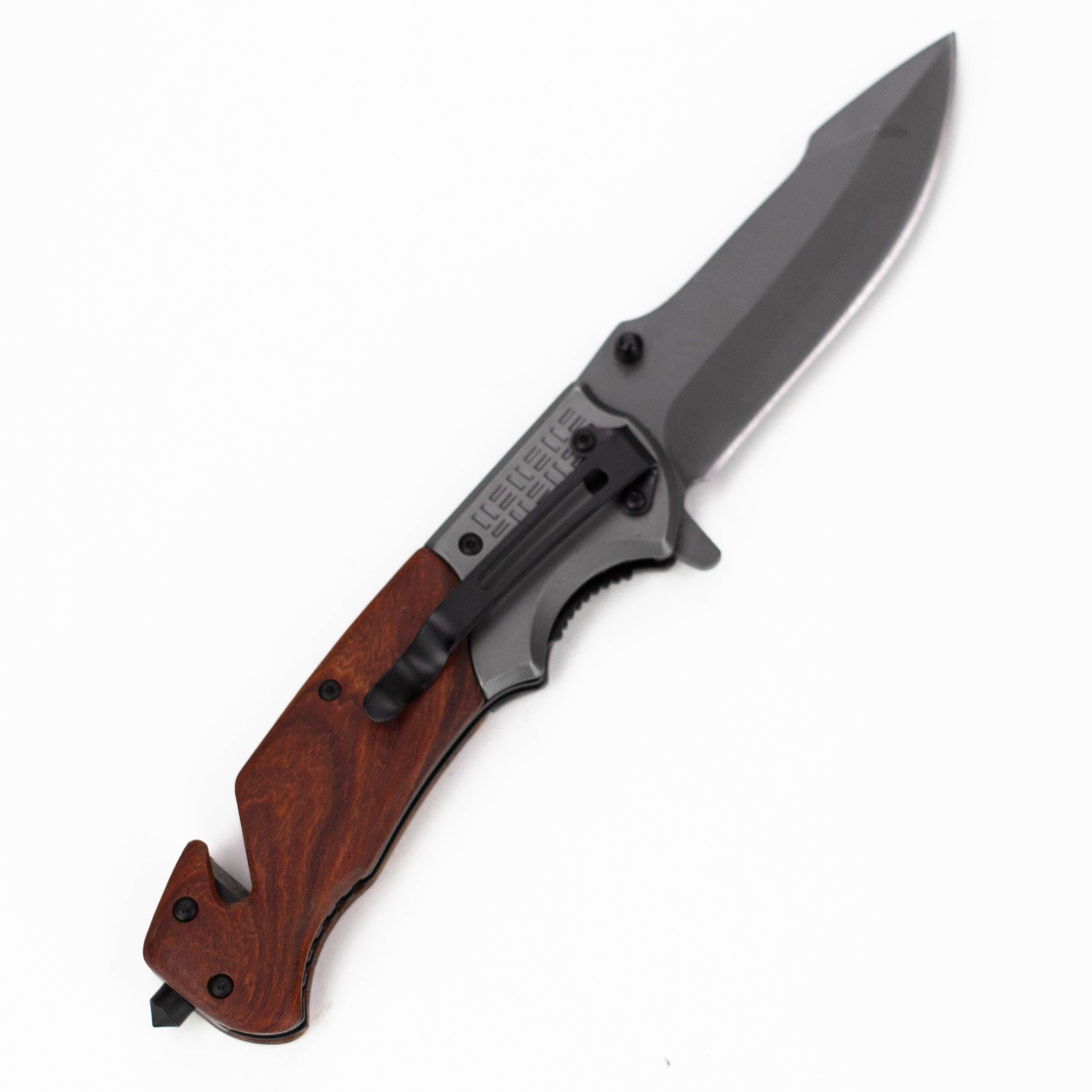 ALPHASTEEL | 9" Folding Pocket knife [DA308] Secondary image