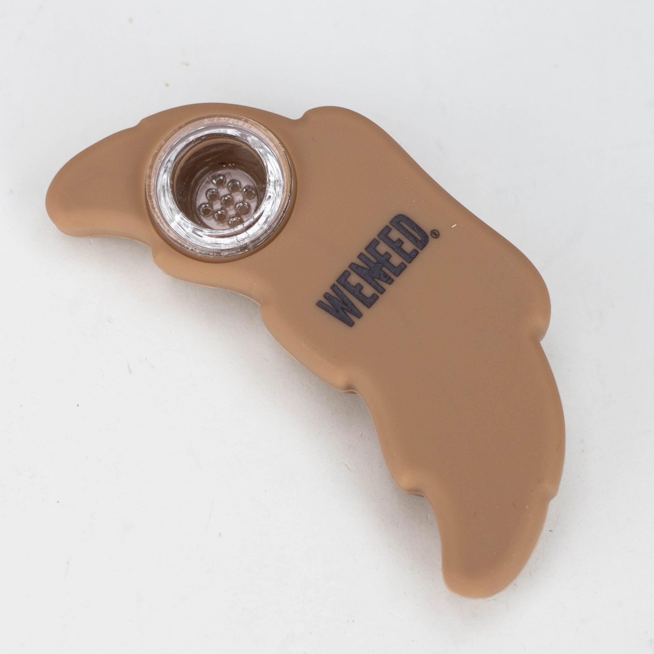 Weneed | 4" Croissant Silicone Hand pipe Secondary image