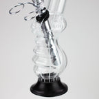 8" stripe acrylic water pipe [SV10]