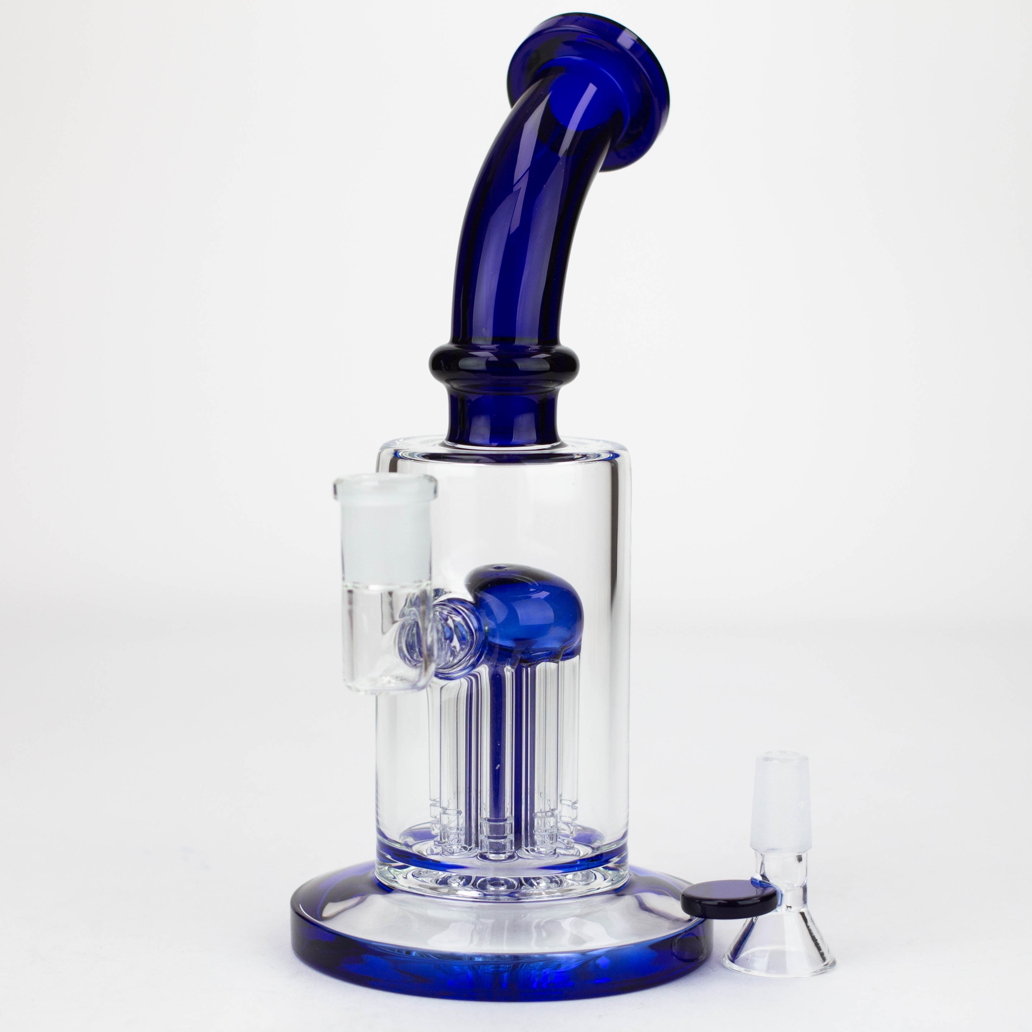 8.5" 8arms perc Glass Bubbler [G31012] Secondary image