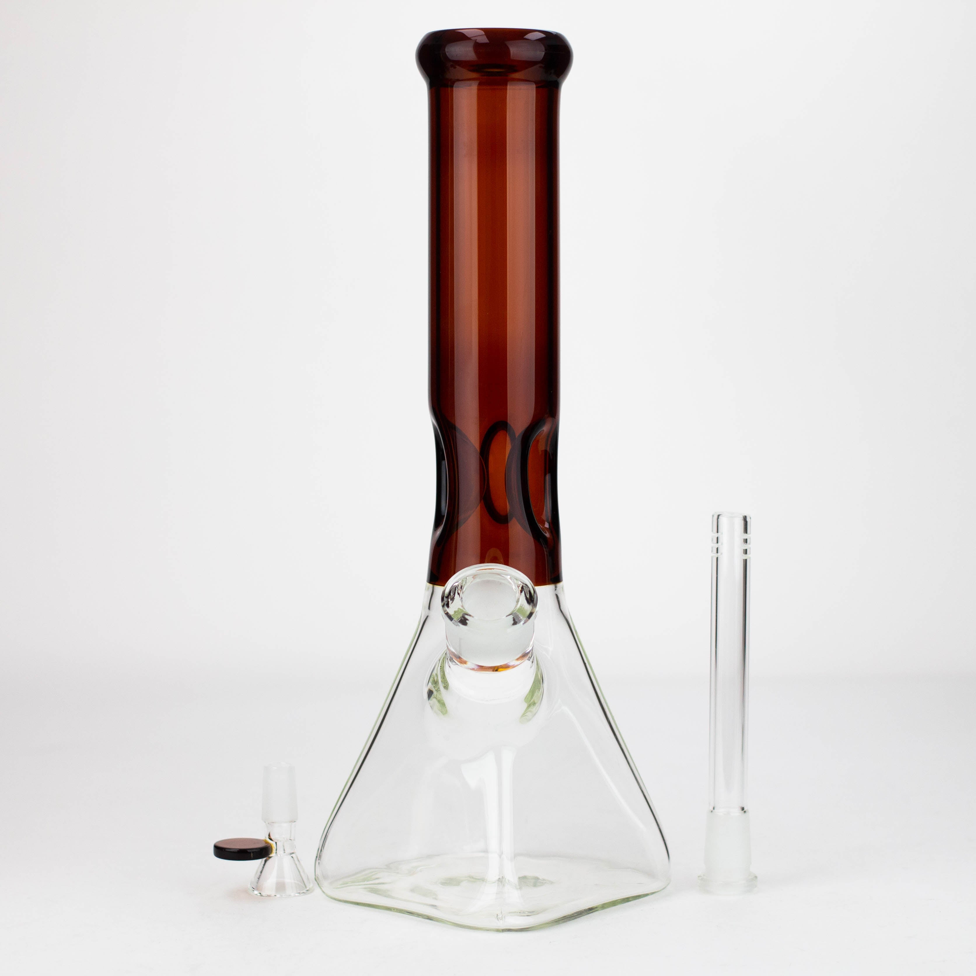 13" Pyramid Base Beaker [G11113] Secondary image