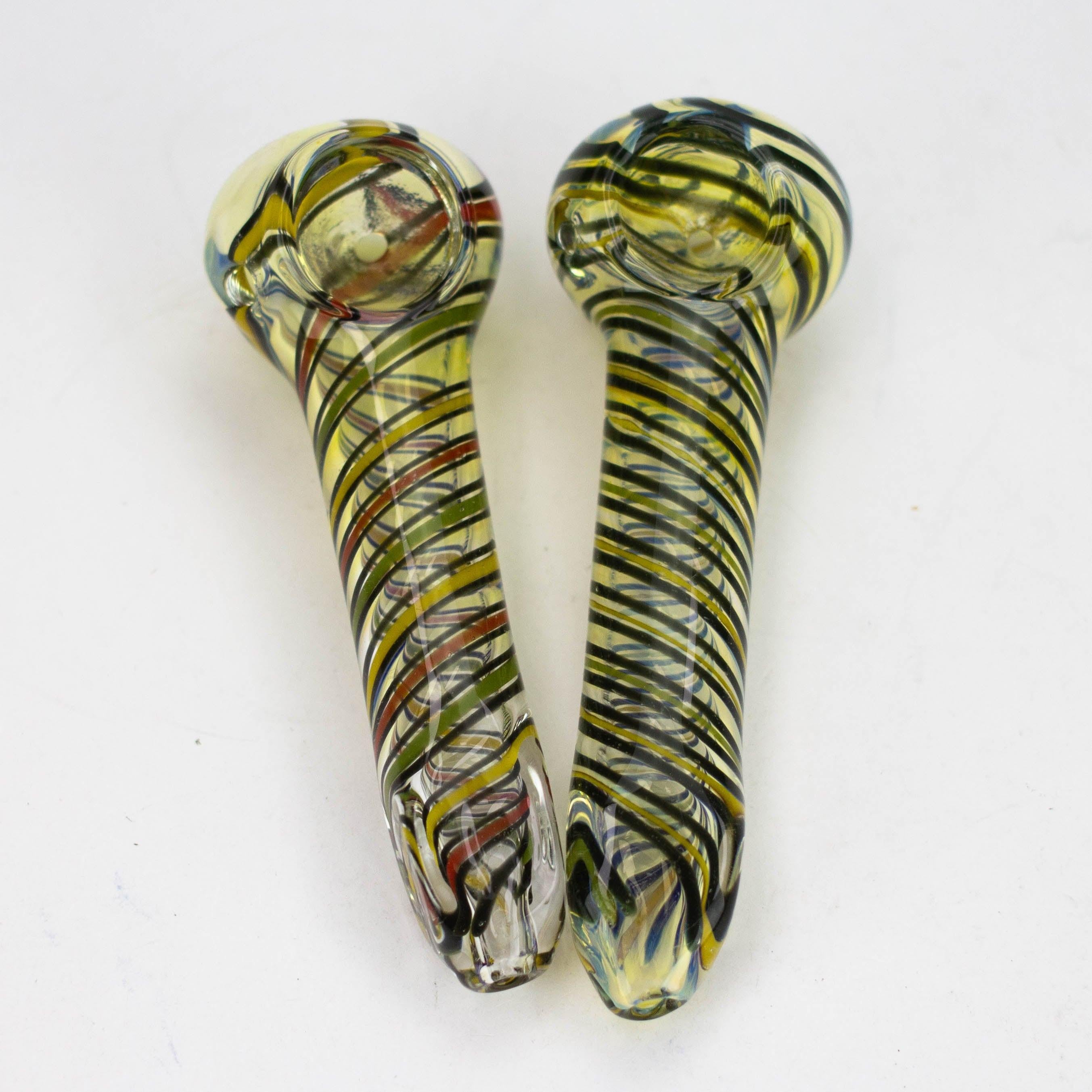 5" softglass hand pipe Pack of 2 [10908]