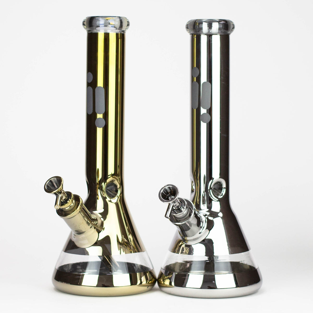 13.5" Infyniti 7 mm metallic beaker bong ( GP2041 ) Main image