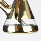 13.5" Infyniti 7 mm metallic beaker bong ( GP2041 )