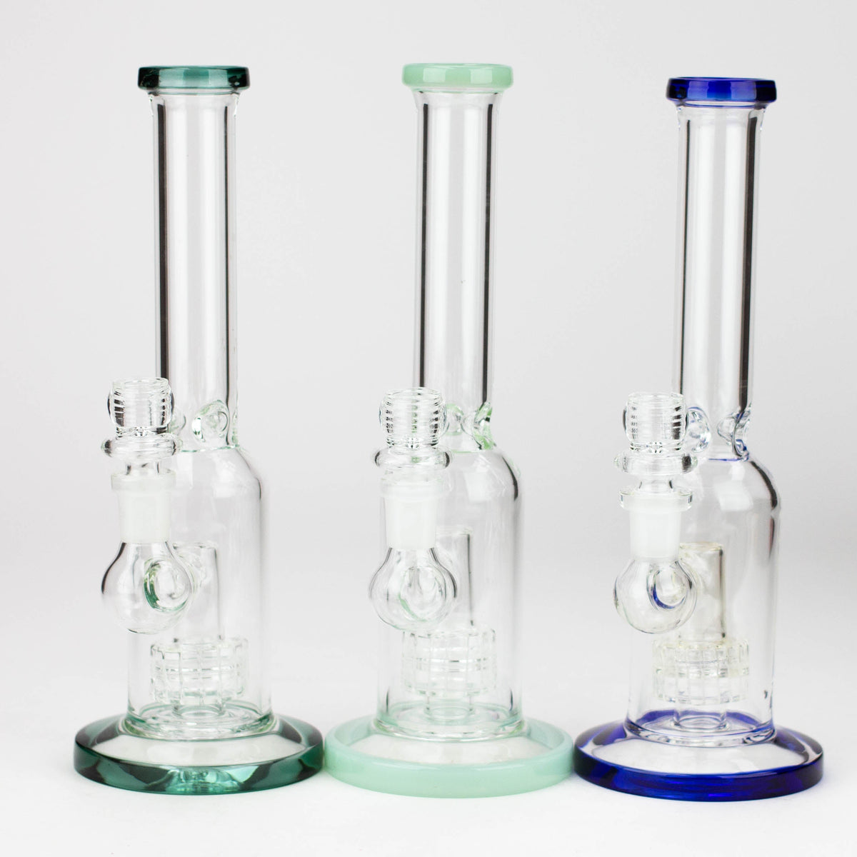 9.5" Showerhead diffuser glass bong Box of 2 Main image