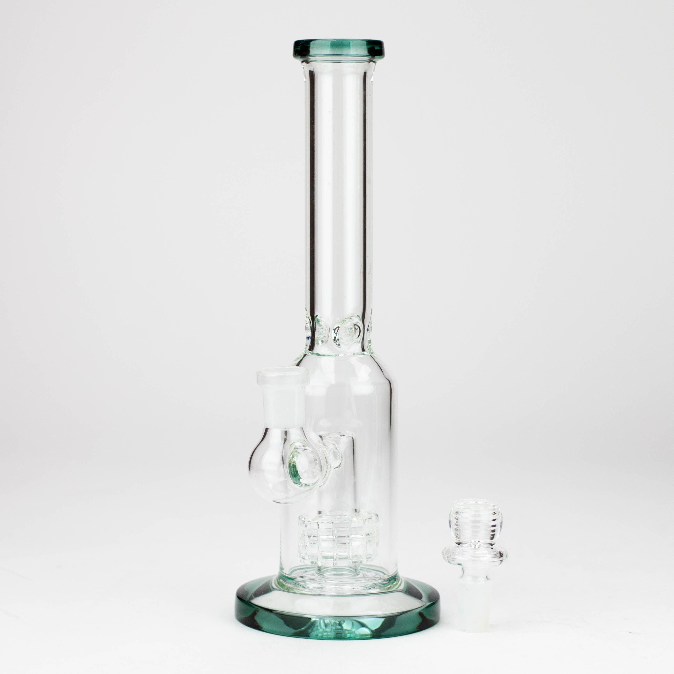 9.5" Showerhead diffuser glass bong Box of 2 Secondary image