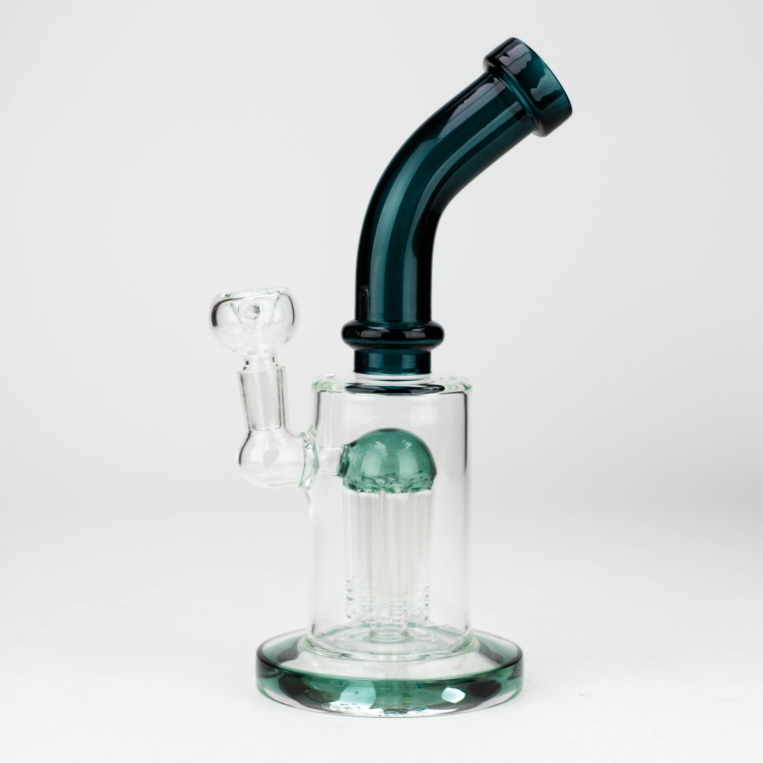 9.5" Tree-arm diffuser bent neck glass bong Box of 2 Secondary image