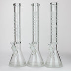Castle Glassworks | 18" laser etched Tube Beaker Bong
