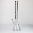 Castle Glassworks | 18" laser etched Tube Beaker Bong