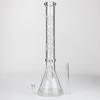Castle Glassworks | 18" laser etched Tube Beaker Bong