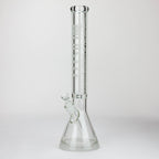 Castle Glassworks | 18" laser etched Tube Beaker Bong
