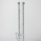 Castle Glassworks | 18" laser etched Tube Beaker Bong