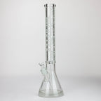 Castle Glassworks | 18" laser etched Tube Beaker Bong